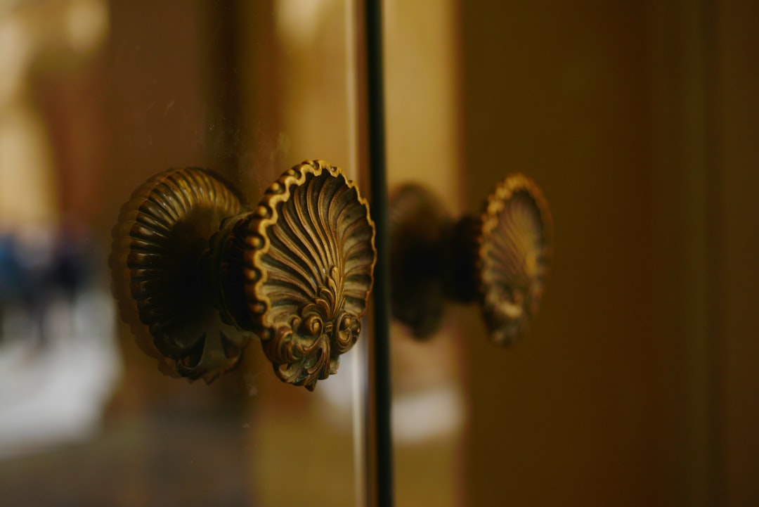 Architectural brass hardware